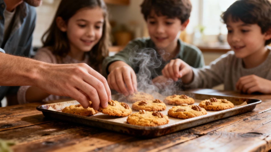 Как приготовить идеальное ореховое печенье для домашнего чаепития по простому рецепту