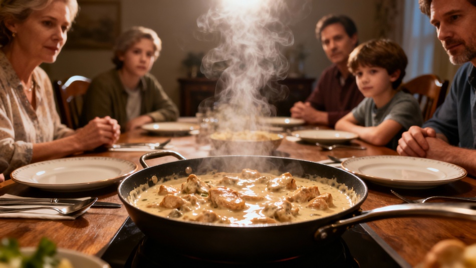 Как приготовить нежный гуляш из курицы с насыщенной подливкой на ужин