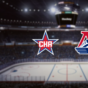 Хоккейный матч "СКА — Локомотив"