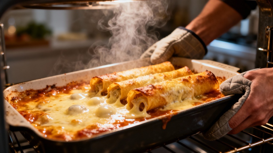 Как приготовить идеальные каннеллони со свиным фаршем и соусом бешамель дома