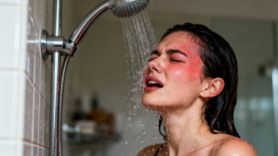 Почему дерматологи не советуют умываться под горячим душем: риски для кожи лица