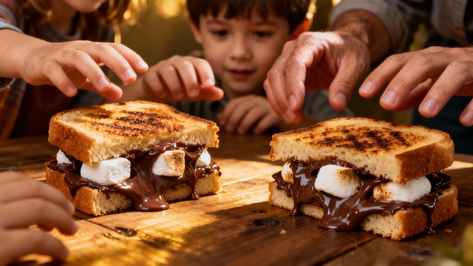 Как приготовить кекс с маршмеллоу и шоколадом на гриле для всей семьи