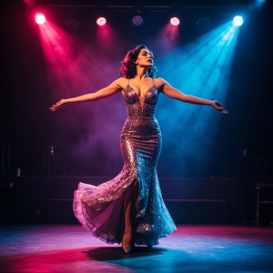 Бурлеск вечер "Le salon Bordeaux"