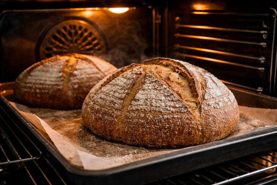 Как испечь пшенично-ржаной хлеб в духовке дома и удивить близких