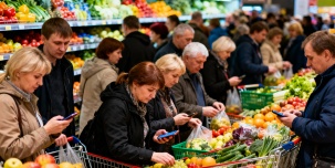 Поход в магазин или доставка: где петербуржцы покупают продукты сегодня