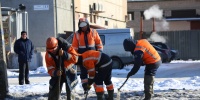 На Ланском шоссе вода затопила дорогу после аварии на трубопроводе