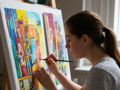 Фото Мастер-класс Картина за 1 занятие