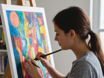 Фото Мастер-класс Картина за бокалом вина