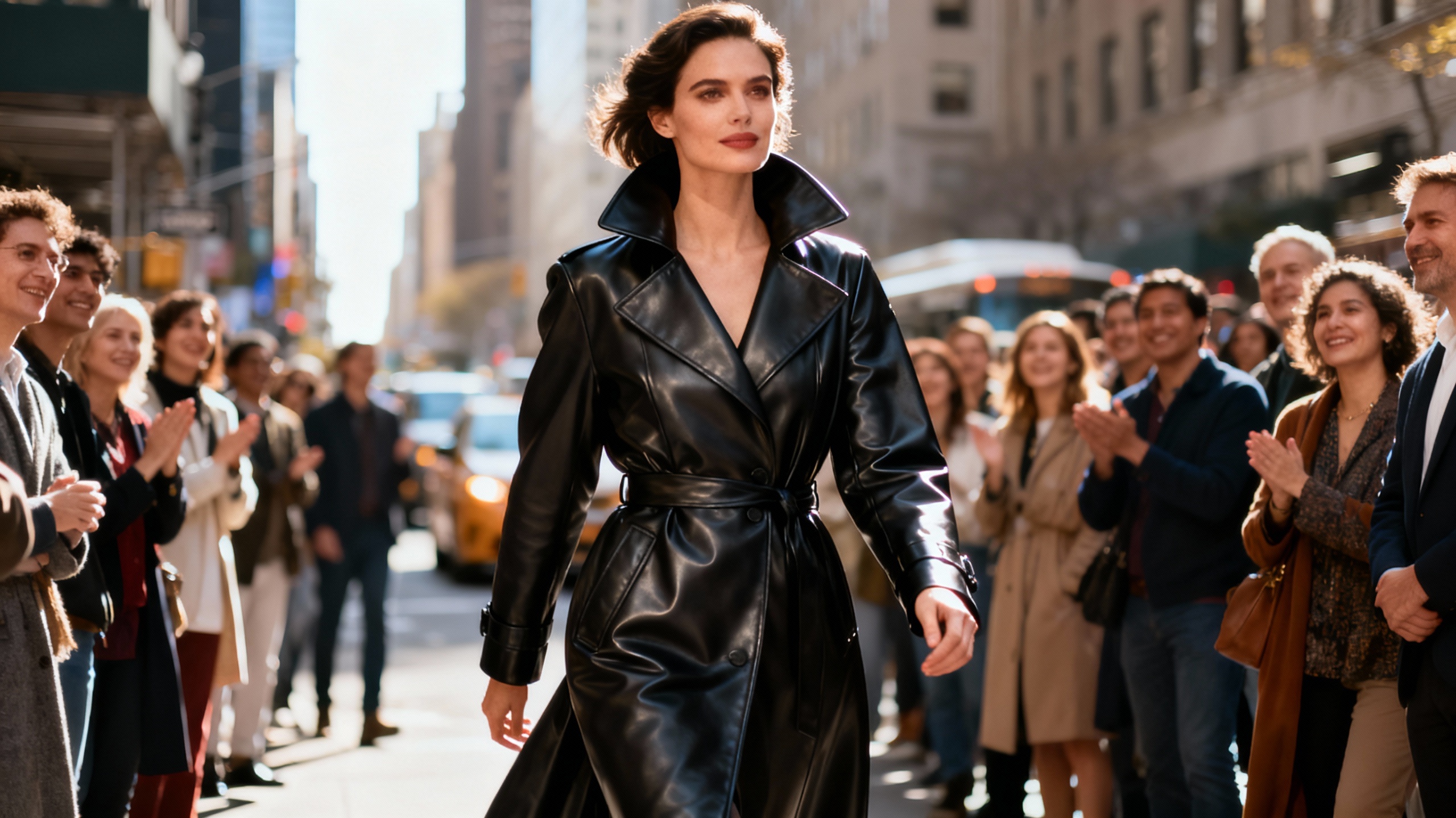 кожаное пальто на весну 2026