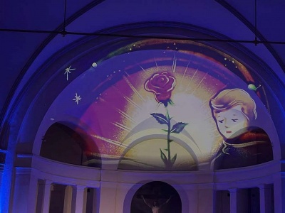 Фото Сказка с органом и песочной анимацией Маленький принц