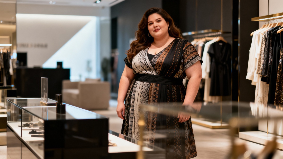 Стильное платье оверсайз