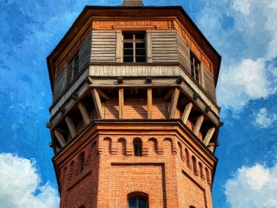 Фото Водонапорная башня на Шкиперском протоке