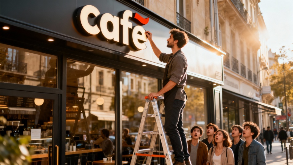 В Петербурге кафе изменило ударение на вывеске из-за путаницы с певицей