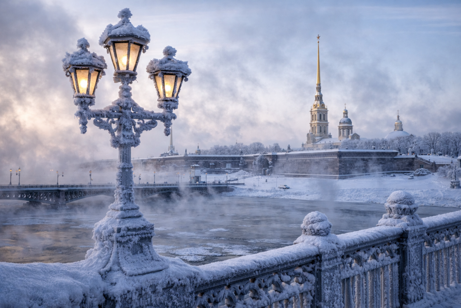 Морозы возвращаются: как изменится погода в Москве и Петербурге на неделе