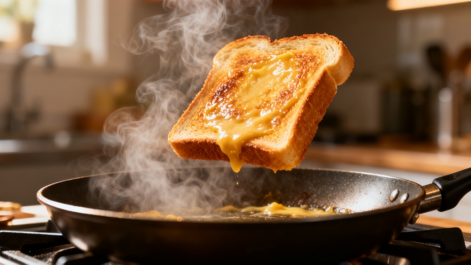 Простой рецепт гренок на сковороде: необычный ингредиент вместо молока