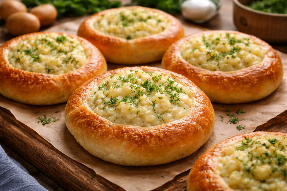 Как приготовить ватрушки с картофелем и творогом без яиц и лишних хлопот