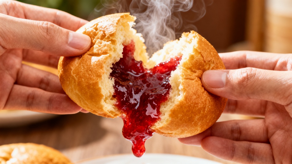Как испечь домашние булочки с джемом с идеальной текстурой и начинкой