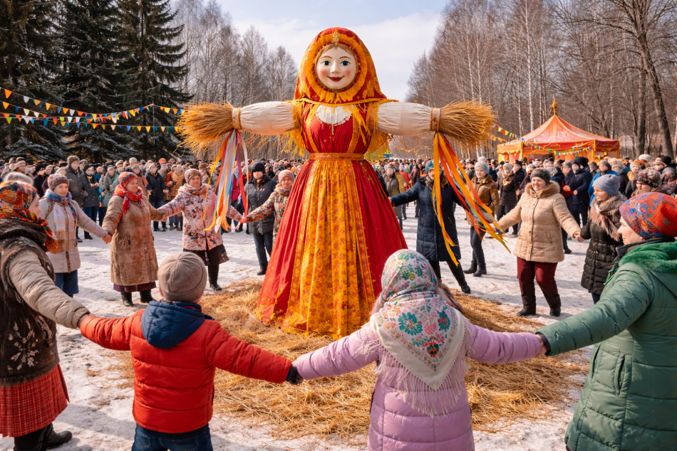 Штрафы до 2 миллионов рублей за неправильное сжигание чучела Масленицы