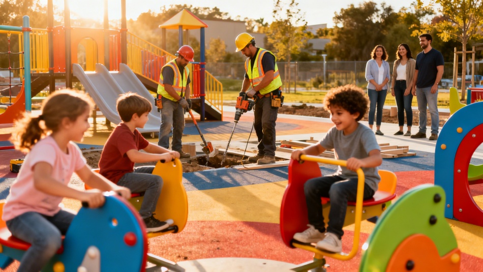 В Петербурге до конца года обновят более 200 дворовых площадок