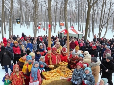 Фото Праздник Государыня весна, сударушка Масленица