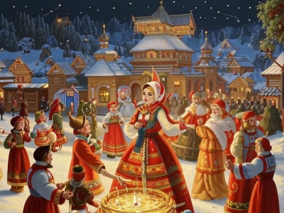 Фото Праздник Масленицы в Музее семьи Бенуа