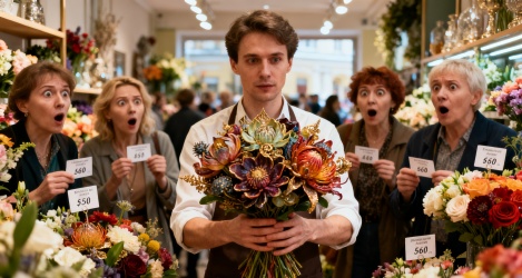 Цветы к 14 февраля в Петербурге подорожали почти вдвое