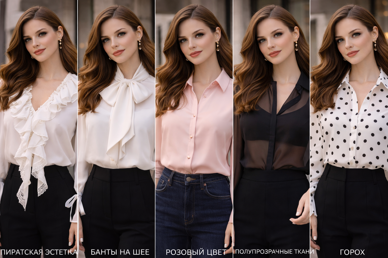трендовые блузки 2026