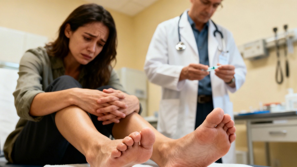 Медики рассказали о рисках инъекций ботокса в область пяток