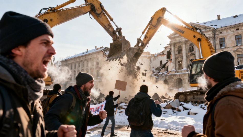 Протесты в Вероне: жители вышли на улицы перед финалом Олимпиады 2026