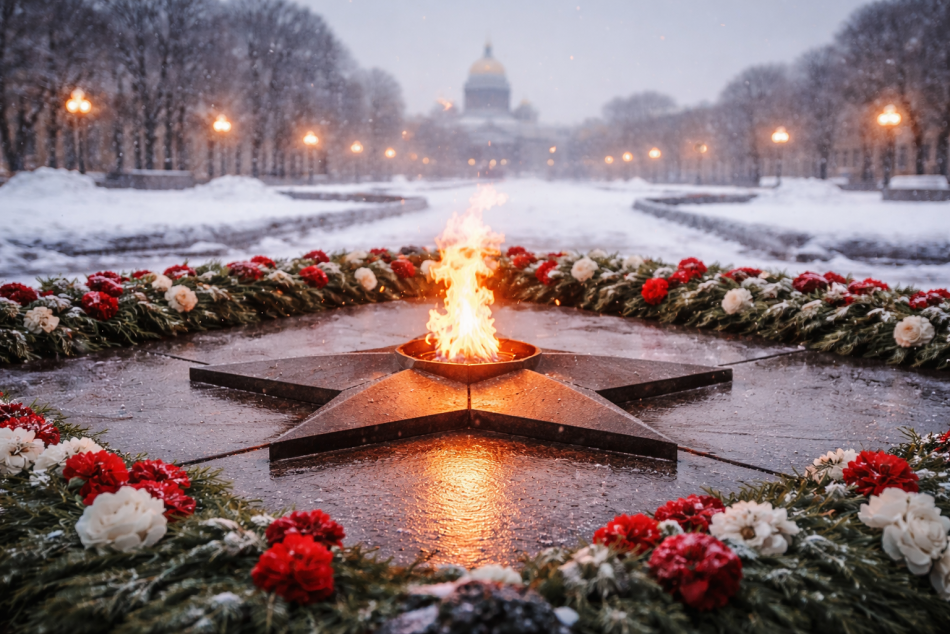 Вандал задержан после инцидента с Вечным огнем на Марсовом поле