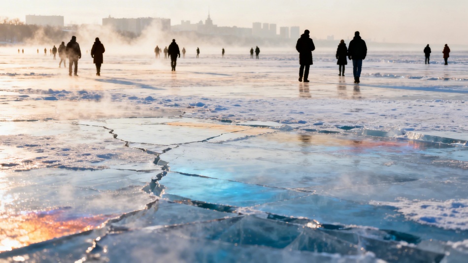 Финский залив полностью замерз впервые с 2011 года