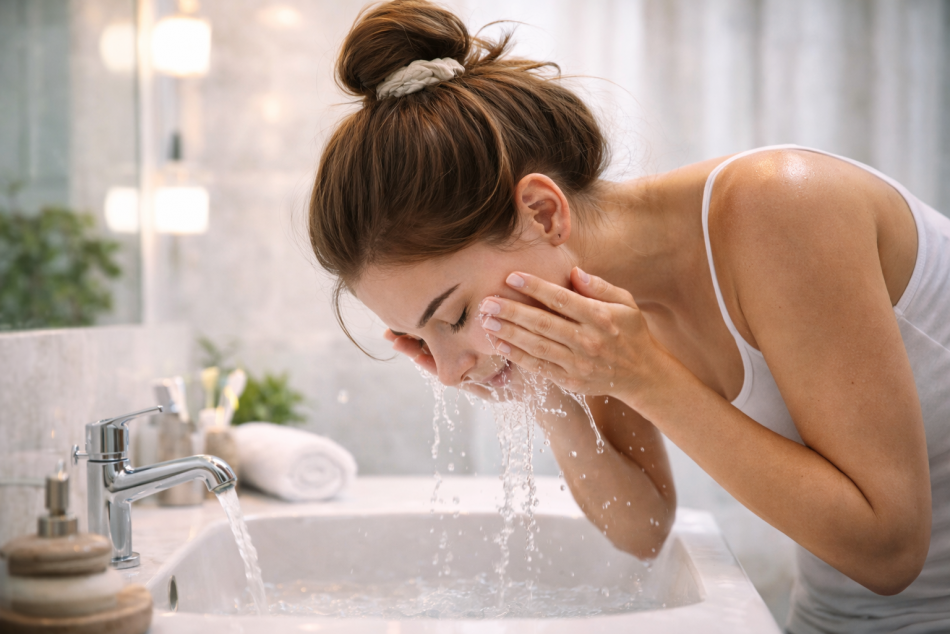 Почему умывание холодной водой не спасает кожу от старения и сухости