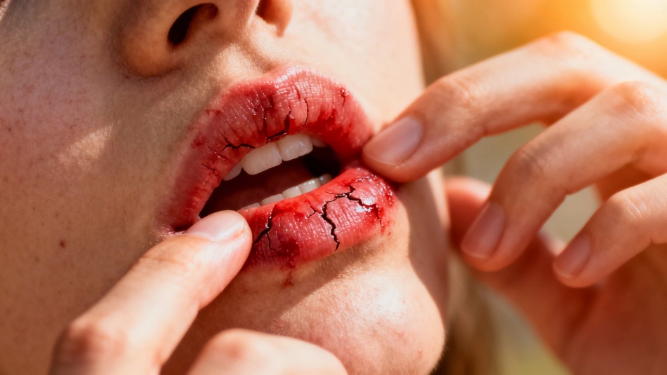 Врач объяснила, почему появляются трещины в уголках губ