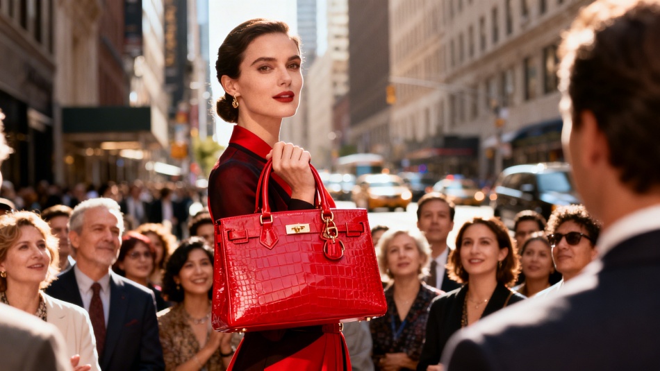 Красные сумки стали базовым аксессуаром весны-лета 2026