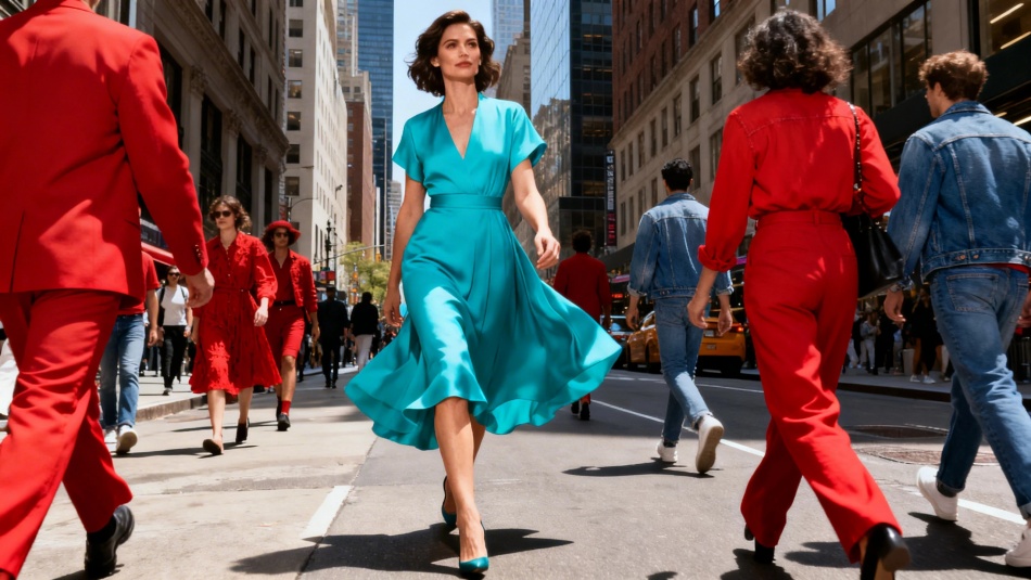 Бирюзовый оттенок возвращается: как меняется цветовая палитра весны-2026