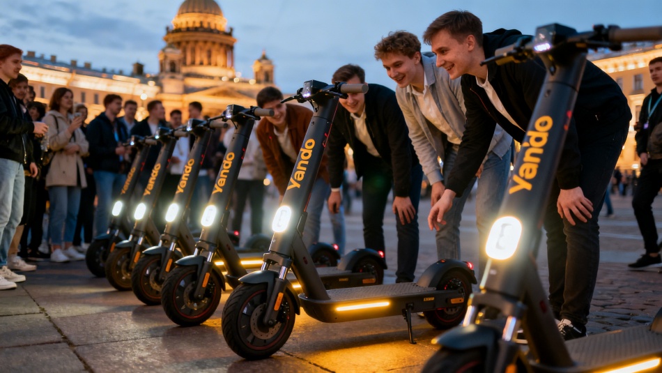 В Петербурге появятся новые самокаты Яндекса с улучшенной безопасностью в 2026 году