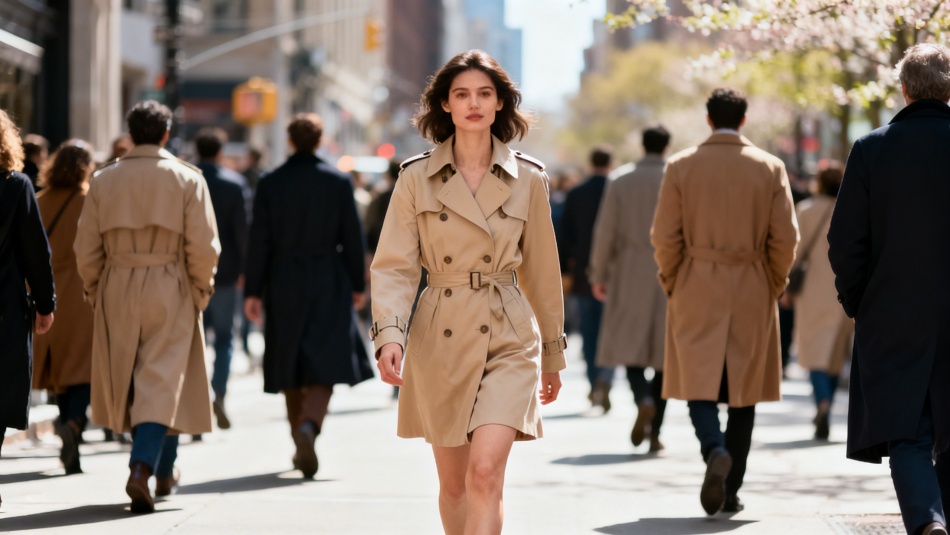 Дизайнеры изменили пропорции: укороченный тренч стал главным выбором весны