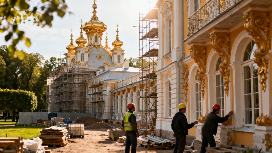 Более 121 млн рублей направят на обновление фасадов Монплезира в Петергофе