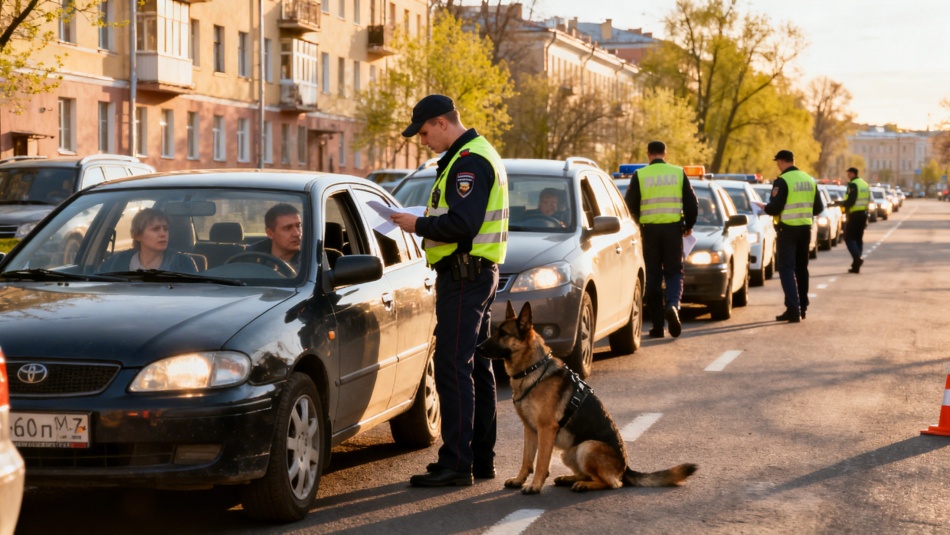 В Красносельском районе задержали девять автомобилей с мигрантами-нарушителями