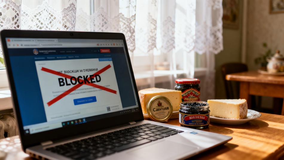 В Петербурге заблокировали сайты с продажей запрещенных продуктов из ЕС