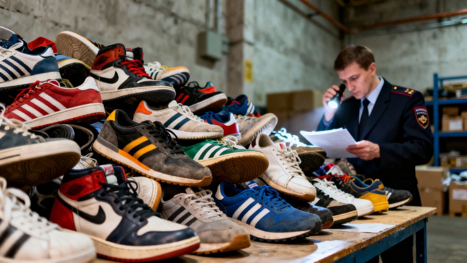 Контрафактная обувь под брендами Adidas и Nike выявлена на маркетплейсе