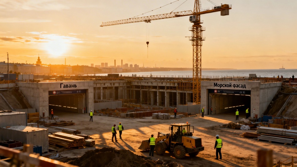 Станции метро «Гавань» и «Морской фасад» построят не раньше 2034 года