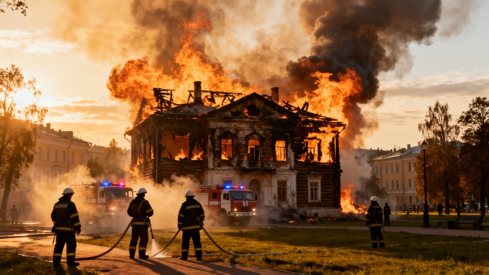 В Петрозаводске восстановят сгоревший дом горного начальника XVIII века