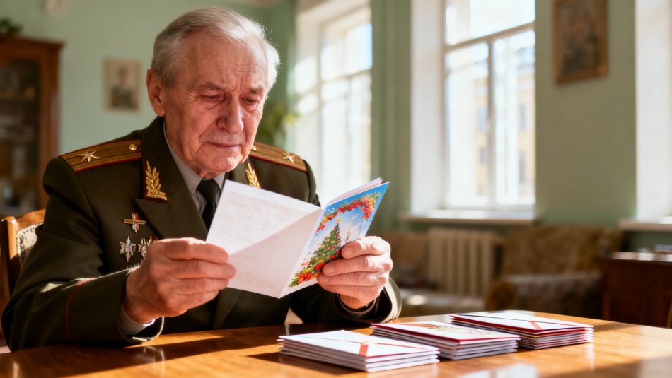 Ветеранам Петербурга отправят 44 тысячи открыток ко Дню Победы