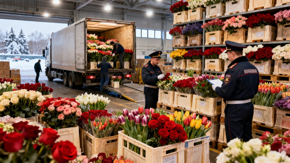 Миллионы цветов к 8 Марта: как Петербург встречает главный цветочный сезон