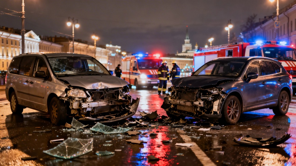 В Ленобласти завели дело после гибели женщины в ДТП на трассе