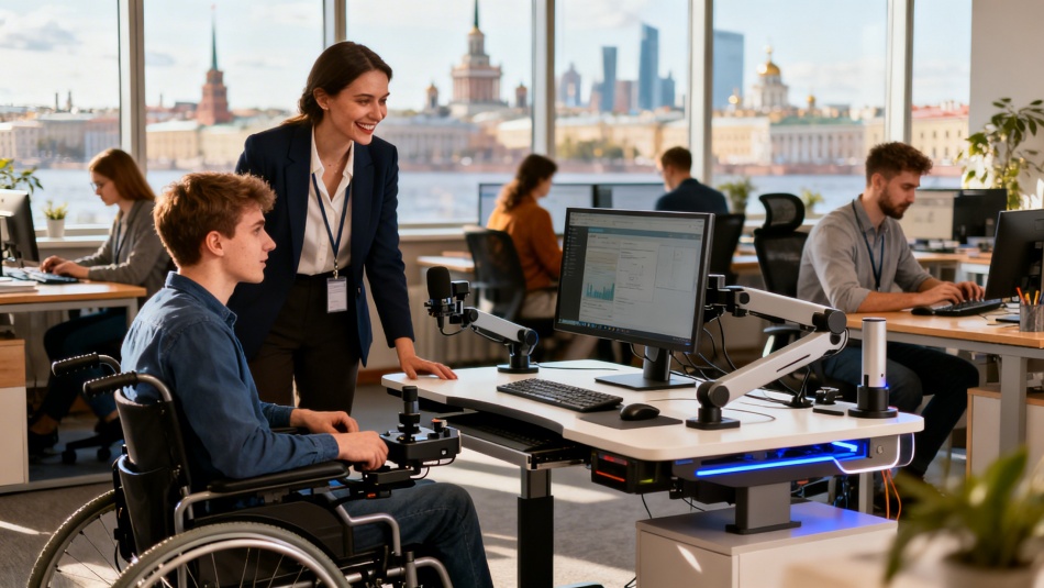 В Петербурге выделяют субсидии на новые рабочие места для инвалидов