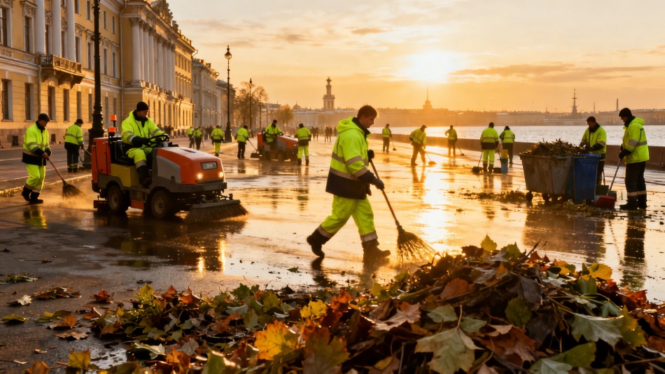 В Петербурге стартует масштабная весенняя уборка городских территорий с 1 апреля