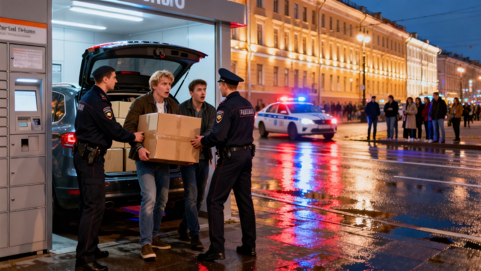 Полиция Петербурга задержала грабителей с товаром на 14,6 млн рублей