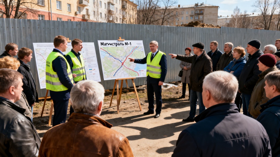 В Петербурге обсуждают планировку трассы «Магистраль М-1» в Приморском районе